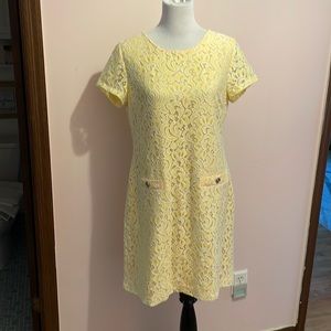 Tommy Hilfiger yellow dress size 12